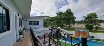 H422 Pool Villa For Sale near Pattaya Floating Market 