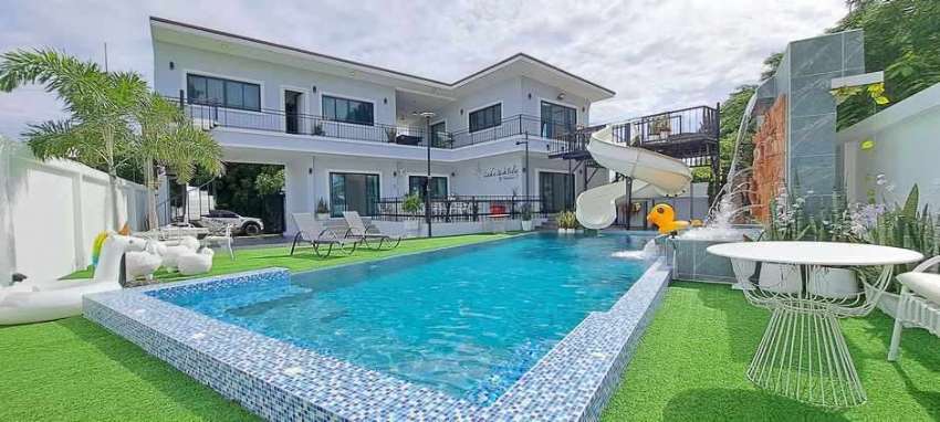 H422 Pool Villa For Sale near Pattaya Floating Market 