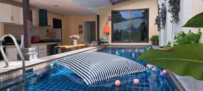 H423  Pool Villa For Rent Jomtien 4BR For Business -Pet Friendly