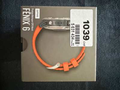 Garmin Fenix 6 Saphire titanium