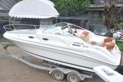 ขาย เรือยอร์ช อเมริกา ￼ sea ray sundancer 240 เครื่อง mercruiser 5.0 ลิตร มี 