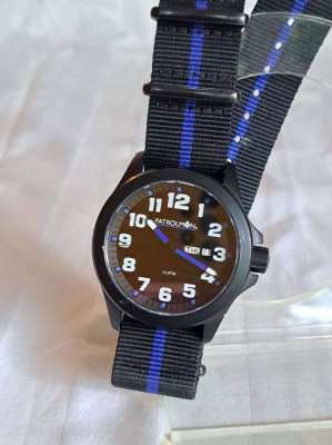 PATROLMAN  “Thin Blue Line Edition” Police & Military watch