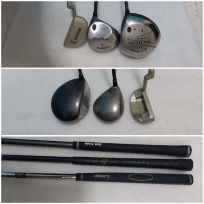 Complete set of golf clubs with bag - callaway