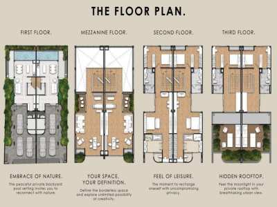 ขายบ้านเดี่ยว 3.5 ชั้น สุดหรู โครงการ The Shade 101 ร่มเงา 101 ใจกลางเ