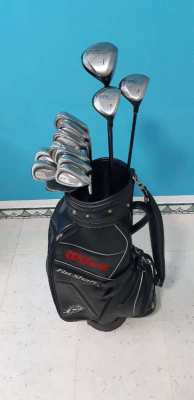 full set of golf clubs with bag - XXIO