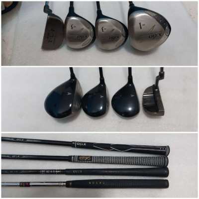 full set of golf clubs with bag - XXIO