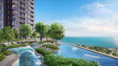 NEW LUXURY CONDOMINIUM “ AQUAROUS JOMTIEN PATTAYA “