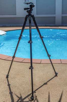 Manfrotto 190X PRO4–3 Way Head Aluminum Tripod Kit