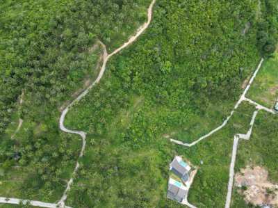 Sea-jungle view landpiece in the heart of Koh Samui