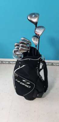 Complete golf set with bag