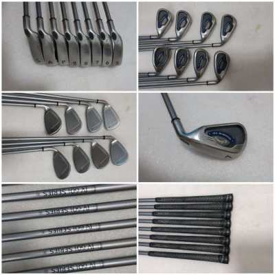 full set of golf clubs with bag