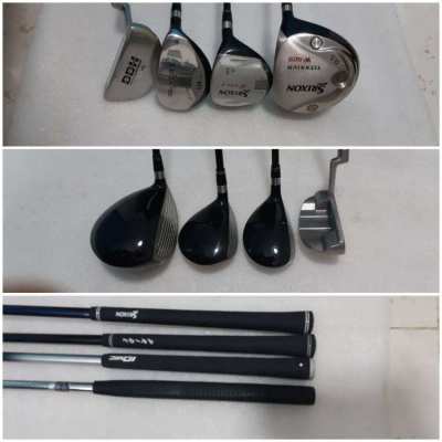 full set of golf clubs with bag