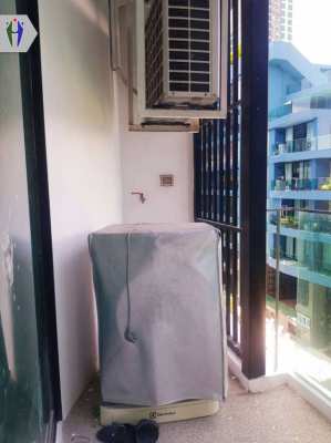 Jomtien Condo for rent 100 meter from beach with Washing Machine