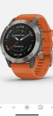 Garmin Fenix 6 Saphire Titanium