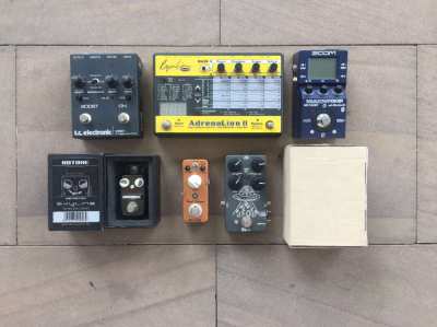 Hotone WHIP Metal Distortion, Mooer Soul Shiver