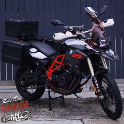 BMW GS800F 2016 White Red Frame 