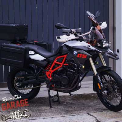 BMW GS800F 2016 White Red Frame 