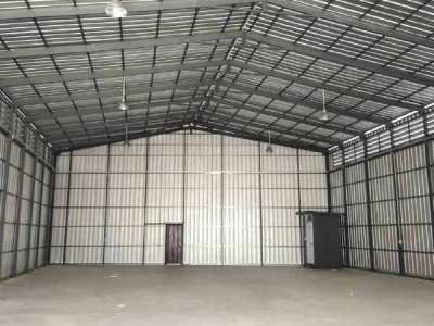 F90 Warehouse for Rent Krathing Lai-Pattaya 300-500 sqm.