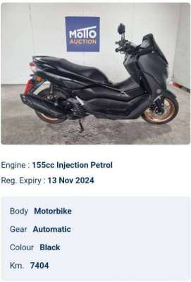 Used Yamaha Nmax155 Cash/installment