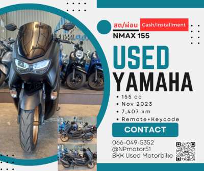 Used Yamaha Nmax155 Cash/installment