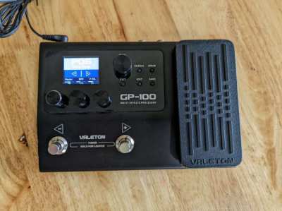 Valeton GP-100 guitar effects / amp modelling 