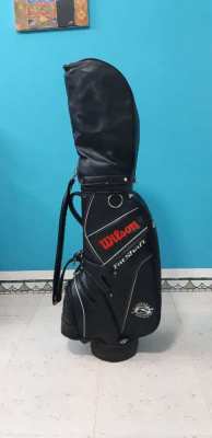 leather golf bag - wilson 