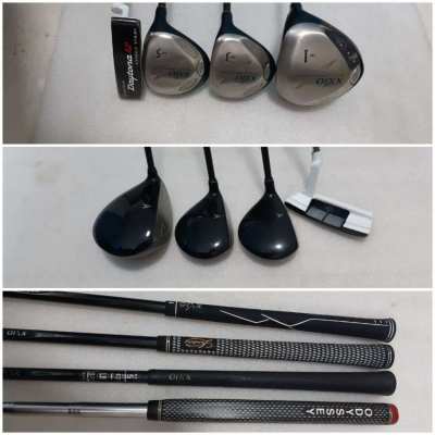 Complete set of golf clubs with bag - xxio