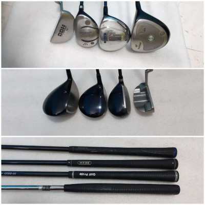 Complete set of golf clubs with bag - bridgestone