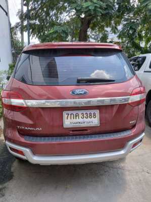 Ford Everrest 2019 AT 2.0 Top 4x4 Sunroof 266,000 km.