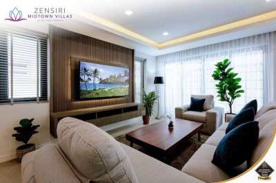 Zensiri Midtown Villas ,Brand New Pool Villa FOR RENT!