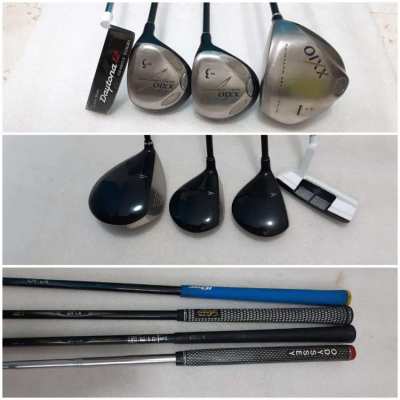 Complete set of golf clubs with bag - XXIO