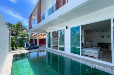 Newly Built, Contemporary 3-Bedroom Pool Villa, Rawai, Phuket