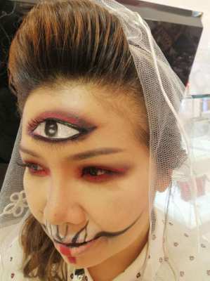 Halloween Party Makeup Phuket 