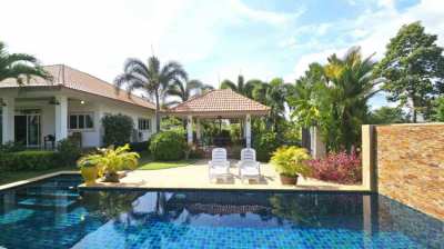 New price 7,700,000 THB for a 3 bedroom pool villa close to the beach!