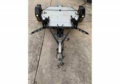 UPBEAT MOTORCYCLE TRAILER FOR SALE