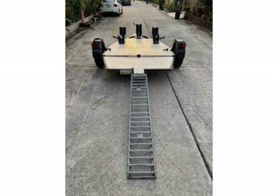 UPBEAT MOTORCYCLE TRAILER FOR SALE