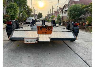 UPBEAT MOTORCYCLE TRAILER FOR SALE