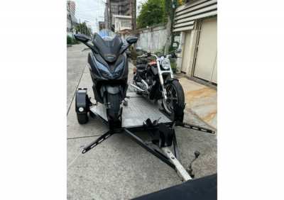 UPBEAT MOTORCYCLE TRAILER FOR SALE