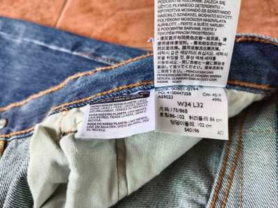 Levi's 501 original regular straight 34x32