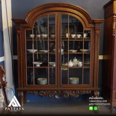 ⚜️RARE⚜️Antique Dutch Colonial display cabinet 