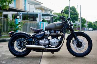 [ For Sale ] Triumph Bonneville Bobber 2017 regis. 2018 Only 7,xxx km.