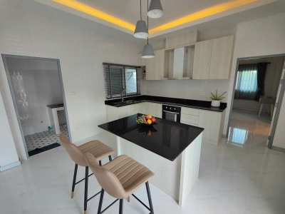 New Semi-Furnished  3 Bedroom 3 Bathroom Pool Villa Near City Center!