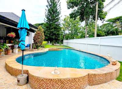 Big land - private pool house for sale