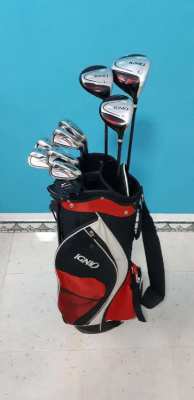 Complete set of golf clubs with bag - IGNIO