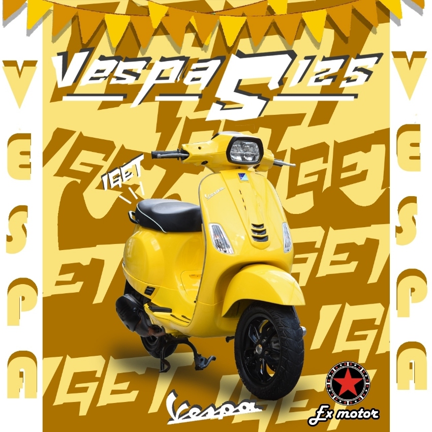 Vespa S-125 IGET ปี 2020