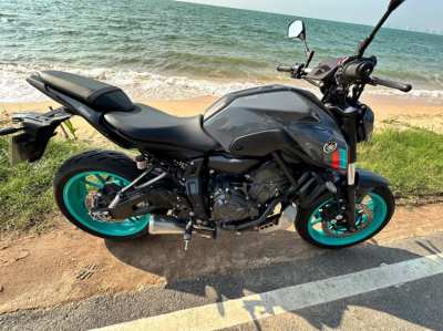 Yamaha MT07   Dec 2023 not one year old