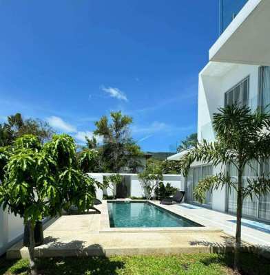 A new two-storey villa within walking distance from Ban Tai Beach 