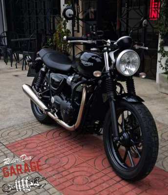 Triumph Street Twin Black Bonneville T100 2018 