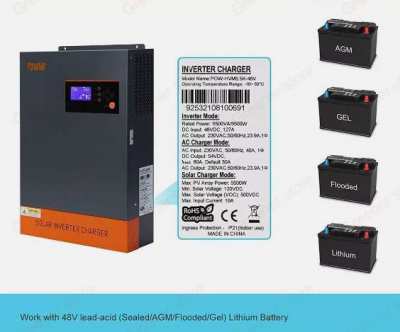 5.5KW Solar Inverter POW-HVM5.5-48V, NEW IN BOX