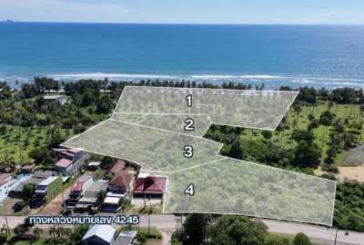 LAND FOR SALE - Khlong Khong Beachfront, Koh Lanta, Krabi Thailand  